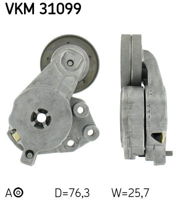 SKF Feszítőgörgő, hosszbordás szíj VKM31099_SKF